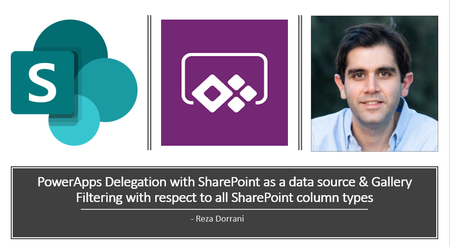 PowerApps Delegation with SharePoint as a data source  & Gallery Filtering with respect to all column types